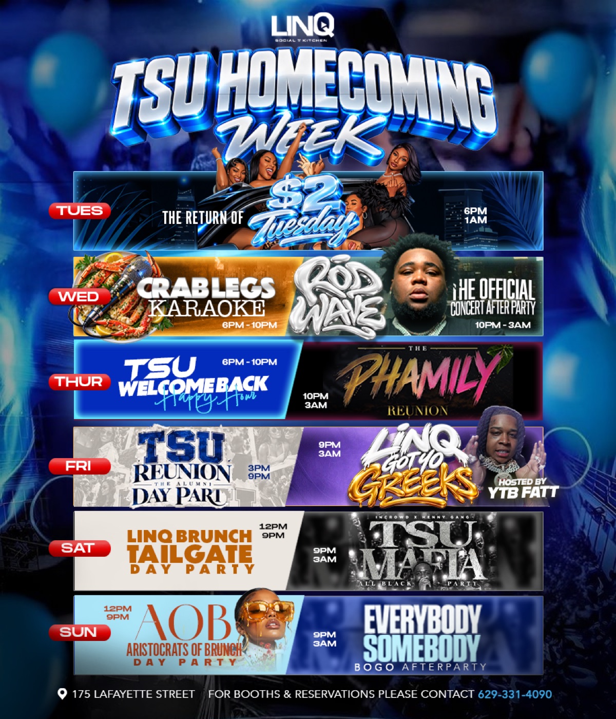 TSU Homecoming Week @ LINQ